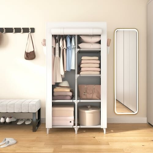 ROJASOP Portable Closet Wardrobe